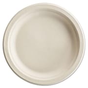 HUHTAMAKI Huhtamaki HUH25774 Molded Fiber Round Plates; White - 6 in. 25774